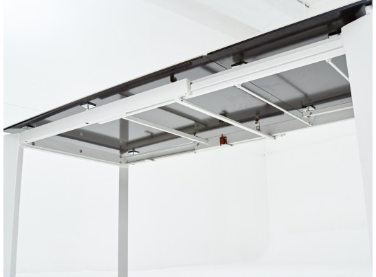 Стол CORNER 120 HIGH GLOSS STATUARIO керамика, стекло/ белый каркас, ®DISAUR в Ростове-на-Дону Стол CORNER 120 HIGH GLOSS STATUARIO керамика, стекло/ белый каркас, ®DISAUR в Ростове-на-Дону