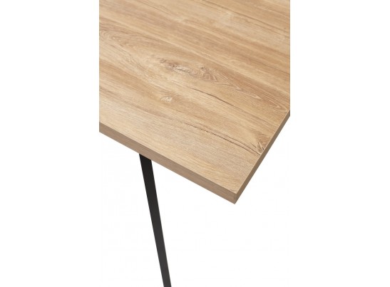 Стол ФИН 120 Дуб Канзас/черный каркас в Ростове-на-Дону