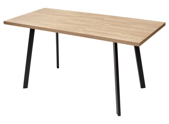 Стол ФИН 120 Дуб Канзас/черный каркас в Ростове-на-Дону