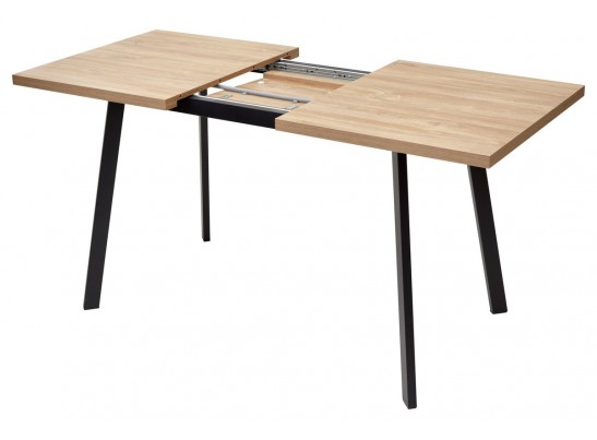 Стол ФИН 120 Дуб Канзас/черный каркас в Ростове-на-Дону