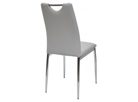 Стул COMFORT 999 PU#613 светло-серый, экокожа в Ростове-на-Дону