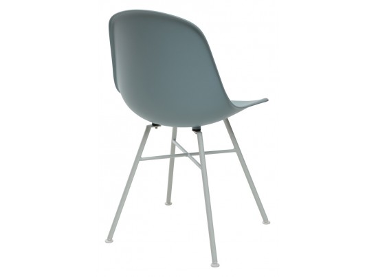 Стул BONNIE 292-CPP ICE BLUE/ WHITE на металлическом каркасе в Ростове-на-Дону