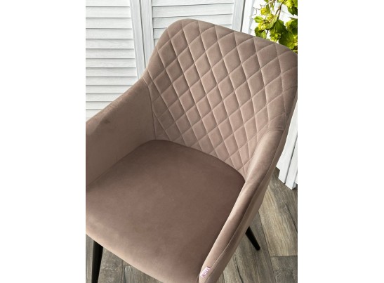 Стул BRANDY 505-5 Тауп, велюр "беспальчиковый" / черный каркас, в Ростове-на-Дону