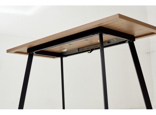 Стол ФИН 120 Дуб Канзас/черный каркас в Ростове-на-Дону