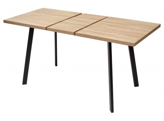 Стол ФИН 120 Дуб Канзас/черный каркас в Ростове-на-Дону