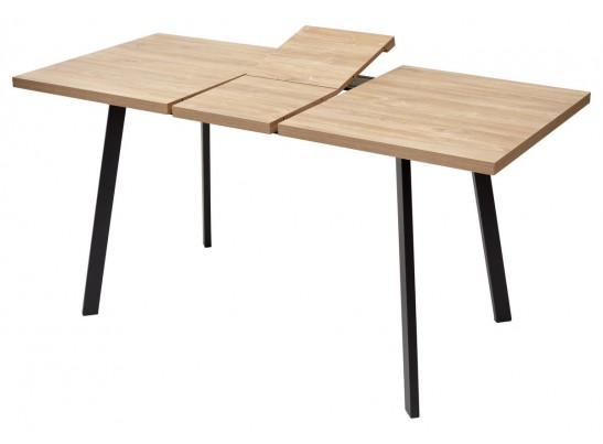 Стол ФИН 120 Дуб Канзас/черный каркас в Ростове-на-Дону