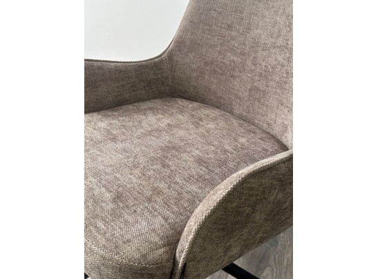 Стул ЛУИДЖИ ДАНС 180 град. поворотный, NORDIC 85 Серый / Черный каркас, в Ростове-на-Дону