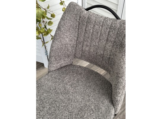 Стул JANETY UF998-15 серый, букле / черный каркас / Товарный знак DISAUR в Ростове-на-Дону