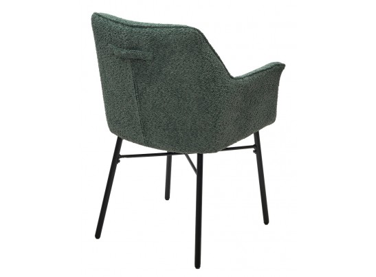 Стул AGIRA UF998-11 малахит, букле / черн. каркас / Товарный знак DISAUR в Ростове-на-Дону