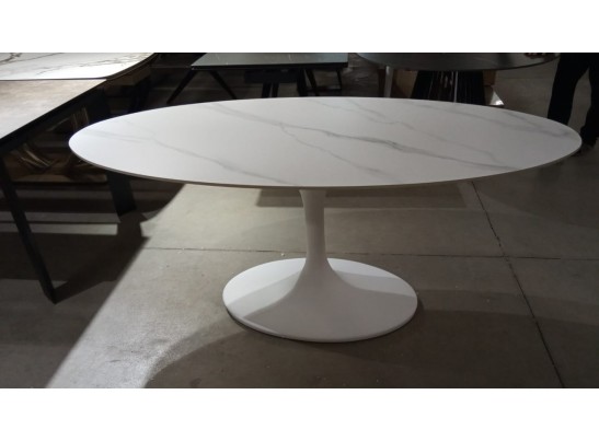 Стол AVOLA 180 MATT WHITE MARBLE SOLID CERAMIC / WHITE в Ростове-на-Дону Стол AVOLA 180 MATT WHITE MARBLE SOLID CERAMIC / WHITE в Ростове-на-Дону