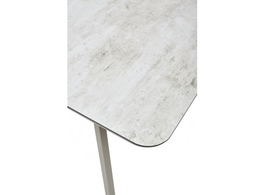 Стол ARUBA 140 BEIGE/ CAPPUCINO глазурованное стекло в Ростове-на-Дону