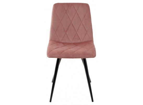 Стул CHILLI-X РОЗОВЫЙ #15, велюр / черный каркас в Ростове-на-Дону