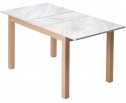 Стол TME-6931 MBH SWEDEN белый мрамор / MILKY WHITE M-City в Ростове-на-Дону