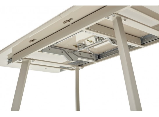 Стол ARUBA 140 CAPPUCСINO/ CAPPUCСINO глянцевое стекло в Ростове-на-Дону