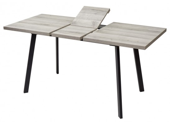 Стол ФИН 120 Дуб Шерман серый/черный каркас в Ростове-на-Дону