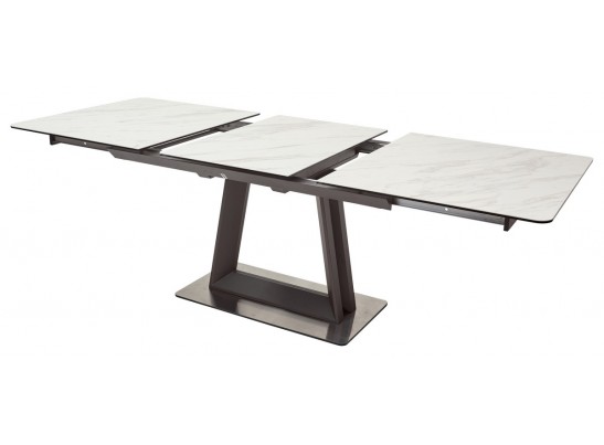Стол OSVALD 160 MARBLES KL-99 Белый мрамор, итальянская керамика в Ростове-на-Дону