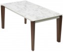 Стол ESMIR 160 MATTE ARABESCATO SOLID CERAMIC/ орех, ®DISAUR Стол ESMIR 160 MATTE ARABESCATO SOLID CERAMIC/ орех, ®DISAUR