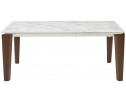 Стол ESMIR 160 MATTE ARABESCATO SOLID CERAMIC/ орех, ®DISAUR Стол ESMIR 160 MATTE ARABESCATO SOLID CERAMIC/ орех, ®DISAUR