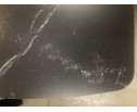 Стол ELIOT 120 MATT BLACK MARBLE SINTERED STONE/ BLACK в Ростове-на-Дону