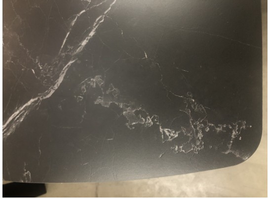 Стол ELIOT 120 MATT BLACK MARBLE SINTERED STONE/ BLACK в Ростове-на-Дону Стол ELIOT 120 MATT BLACK MARBLE SINTERED STONE/ BLACK в Ростове-на-Дону