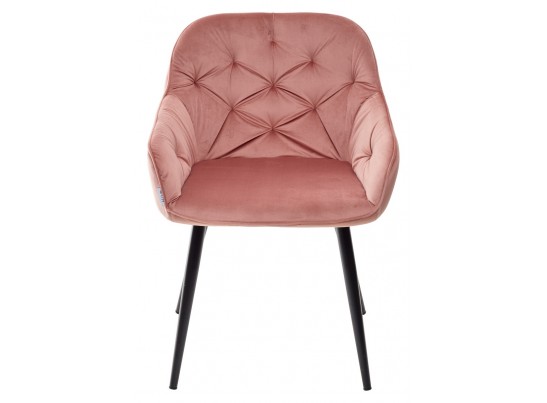 Стул BREEZE BLUVEL-52 PINK/ черный каркас, велюр в Ростове-на-Дону