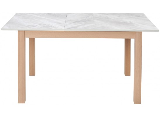 Стол TME-6931 MBH SWEDEN белый мрамор / MILKY WHITE M-City в Ростове-на-Дону