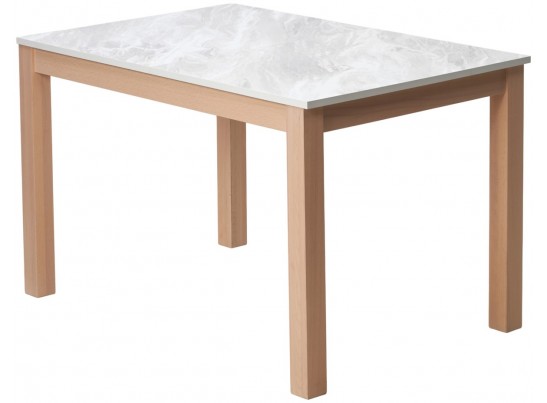 Стол TME-6931 MBH SWEDEN белый мрамор / MILKY WHITE M-City в Ростове-на-Дону