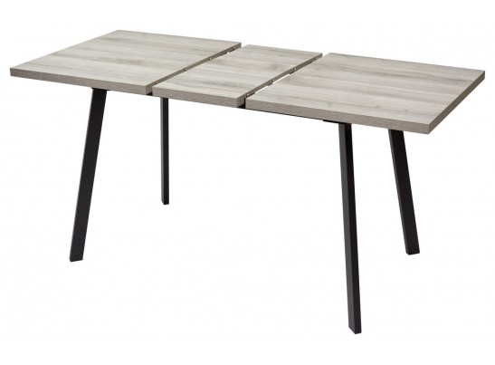 Стол ФИН 120 Дуб Шерман серый/черный каркас в Ростове-на-Дону