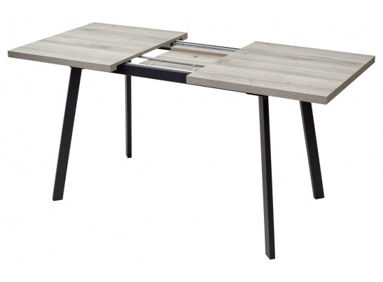 Стол ФИН 120 Дуб Шерман серый/черный каркас в Ростове-на-Дону