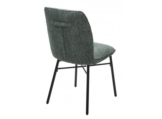 Стул COMO UF998-11 малахит, букле / черный каркас / Товарный знак DISAUR в Ростове-на-Дону