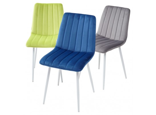 Стул DUBLIN G108-38 винный, велюр / белый каркас в Ростове-на-Дону