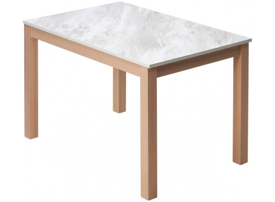 Стол TME-6931 MBH SWEDEN белый мрамор / MILKY WHITE M-City в Ростове-на-Дону