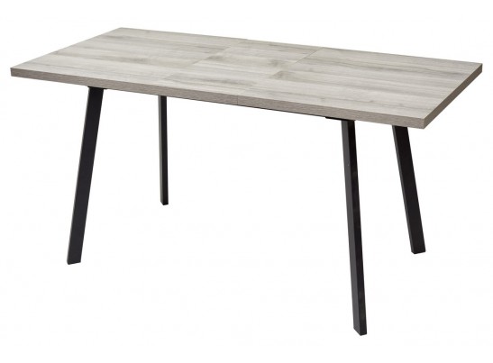 Стол ФИН 120 Дуб Шерман серый/черный каркас в Ростове-на-Дону