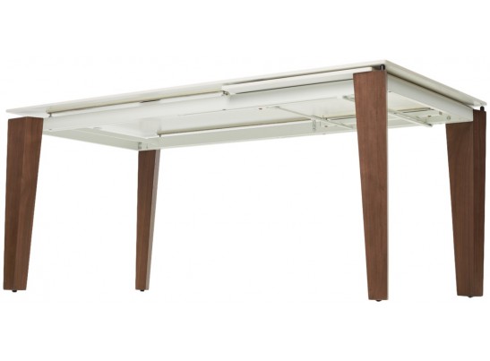Стол ESMIR 160 MATTE ARABESCATO SOLID CERAMIC/ орех, ®DISAUR Стол ESMIR 160 MATTE ARABESCATO SOLID CERAMIC/ орех, ®DISAUR