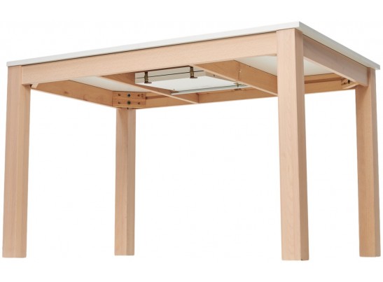 Стол TME-6931 MBH SWEDEN белый мрамор / MILKY WHITE M-City в Ростове-на-Дону