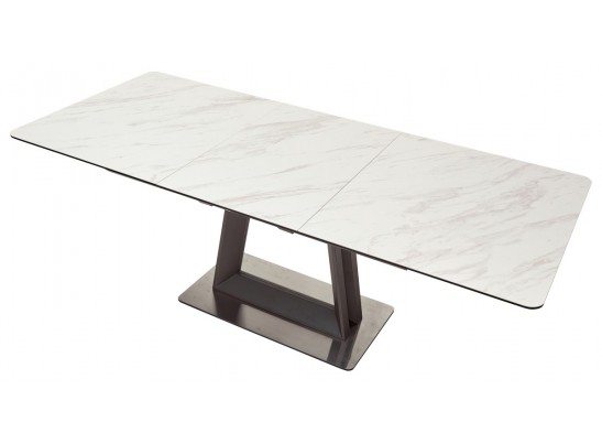 Стол OSVALD 160 MARBLES KL-99 Белый мрамор, итальянская керамика в Ростове-на-Дону