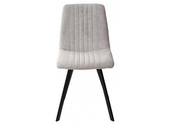 Стул ELVIS WZ2042-02 светло-бежевый фактурный велюр/ черный каркас в Ростове-на-Дону