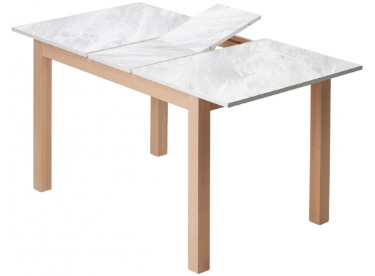 Стол TME-6931 MBH SWEDEN белый мрамор / MILKY WHITE M-City в Ростове-на-Дону