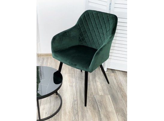 Стул BRANDY BLUVEL-78 зеленый/ черный каркас, в Ростове-на-Дону