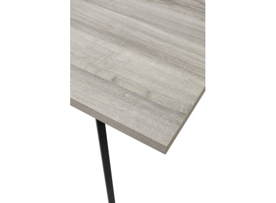 Стол ФИН 120 Дуб Шерман серый/черный каркас в Ростове-на-Дону