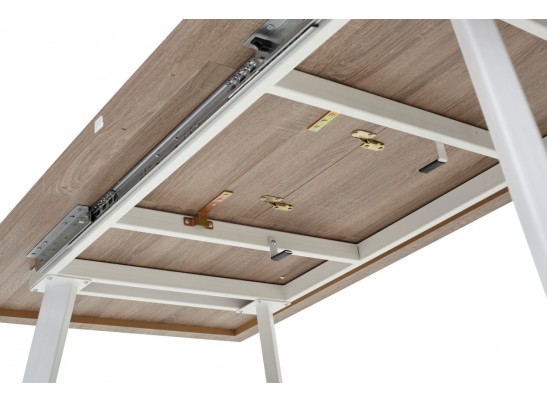 Стол BRICK M 140 Дуб Трюфель/ Белый в Ростове-на-Дону