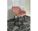 Стул BREEZE BLUVEL-52 PINK/ черный каркас, велюр в Ростове-на-Дону