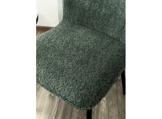 Стул COMO UF998-11 малахит, букле / черный каркас / Товарный знак DISAUR в Ростове-на-Дону