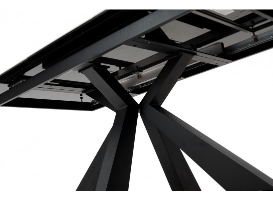 Стол ROVIGO 170 HIGH GLOSS STATUARIO Белый мрамор глянцевый, керамика/ черный каркас в Ростове-на-Дону Стол ROVIGO 170 HIGH GLOSS STATUARIO Белый мрамор глянцевый, керамика/ черный каркас в Ростове-на-Дону