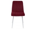 Стул DUBLIN G108-38 винный, велюр / белый каркас в Ростове-на-Дону