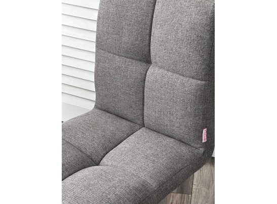 Стул SALLIE 360 град. поворот. VT6037-16 серый, ткань/ черный / Товарный знак DISAUR в Ростове-на-Дону