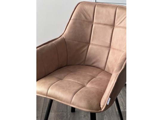 MAVERICK 360 град. поворот. HK007-05 Светло-коричневый, искусст. замша / черный каркас, в Ростове-на-Дону