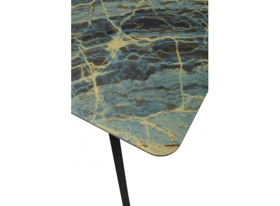 Стол АРУБА 140 ШТОРМ, стекло / ЧЕРНЫЙ в Ростове-на-Дону