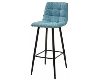 Барный стул SPICE TRF-07 морская волна, ткань 