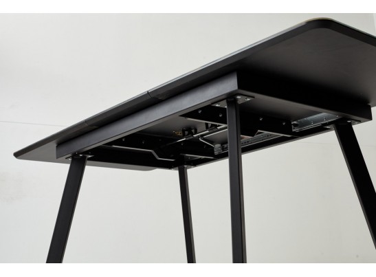 Стол АРУБА 140 ШТОРМ, стекло / ЧЕРНЫЙ в Ростове-на-Дону